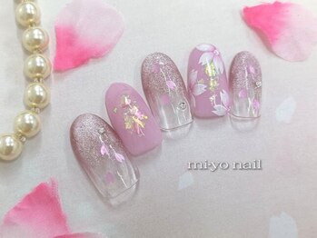 ★桜ネイル【定額￥8800(税込)】