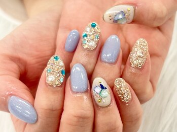 【山下】夏ネイル
