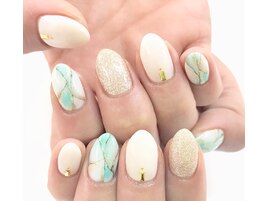 大理石ネイル