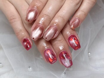 ジュムリエ/ハートホログラムネイル