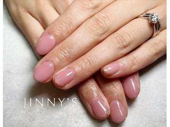 ジニーズ(JINNY'S)/【ハンド】ワンカラーラメライン