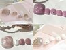 Foot定額 ≫ 初回オフ無料★定額デザイン  90min ￥7500/¥7900