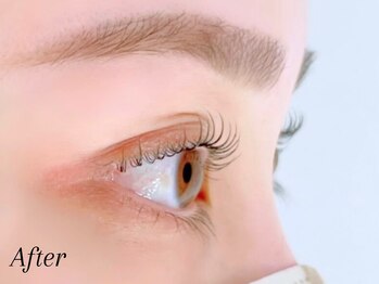 ミーナ 水ヶ江店(mina)/アイブロウWAX＋まつ毛パーマ上