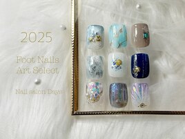 フット親指アート2025 1