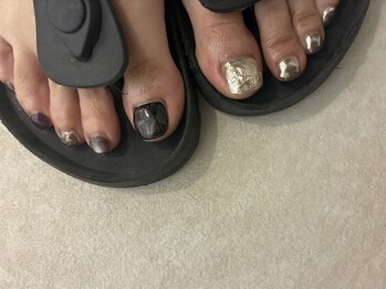 クレイ(clay.)/フット　ニュアンスアート