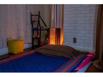 タイ ブアサワンの写真/10名様まで同時施術OK★ペア個室/3名様用トリプルルーム有★友達、ご家族、カップルでタイ古式マッサージ！