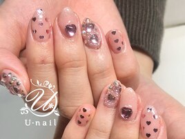 ハートホロネイル