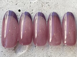 バイカラーフレンチ ¥9000