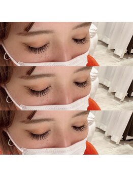 リシェル アイラッシュ小田原店(Richelle eyelash)/＊ フラットラッシュ160本