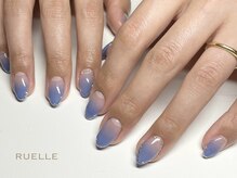 リュエル(RUELLE)/ラメライン クリアブルー シアー