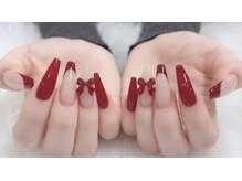 フライ 梅田店(FLY)/ボルドーネイル