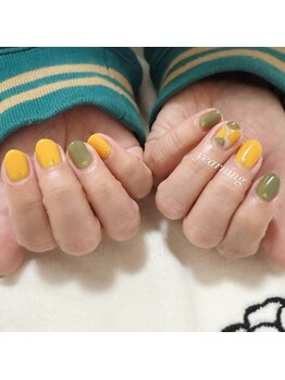 ビタミンカラーネイル♪