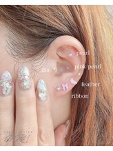 クリーム(Nail Atelier CREAM)/耳つぼジュエリー☆付け放題♪
