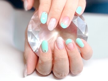 ラーシューシュ(la-chou-chou)/シンプルネイルコース　¥6500