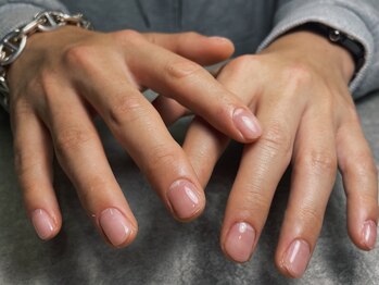 オムネイル 渋谷(HOMME NAIL)/クリアジェル ¥4.400