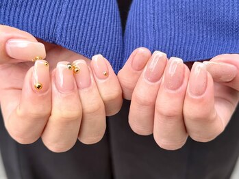 ハズグラスネイル(Haze Grass nail)/チグハグネイル　ワンカラー