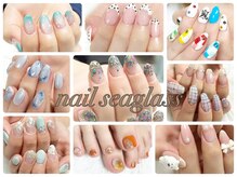 ネイル シーグラス(nail seaglass)
