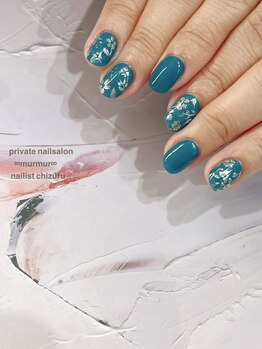 プライベート ネイルサロン マーマ(murmur)/ミラーフラワーネイル