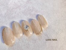ルークネイル 恵比寿店(LUKE NAIL)/シンプル大人ニュアンス　秋冬