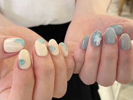 水滴ネイル
