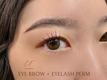 エフ バイ セカンドホーム 武蔵小杉(EF by Second Home)の写真/≪美眉スタイリング¥4800/韓国式ロッド韓国風まつげパーマ¥5000≫1席のみの美容室内併設サロンでゆったり☆