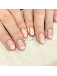 シンプルハートネイルbyあやか