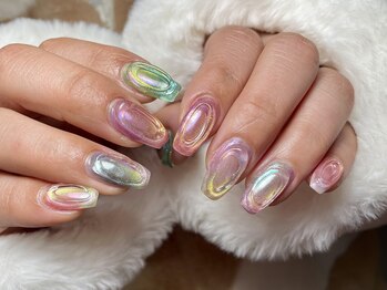 アリ(Ari33)/シャボン玉ネイル
