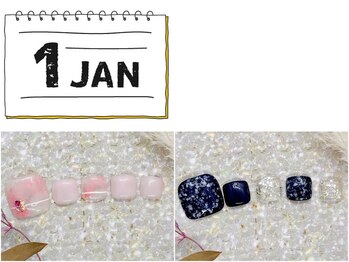 アンドエム(&M.)/FOOT☆シンプルアート定額☆