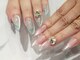 ネイルズアリー 立川店(Nails ally)の写真/長さ出し最新ジェルネイルDAIAMI導入!透明感&強度◎ジェルネイルもお任せ/立川ネイル/オフのみ