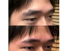 120点満点のデザインをご提供いたします。/メンズ眉毛