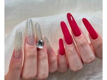 バイムーンサロン(By Moon Salon)/シンプルワンカラーキラキラ韓国