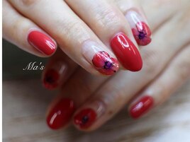 【ネイル】やっぱり赤