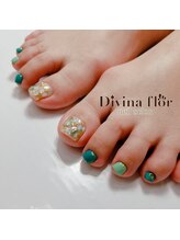 キイコネイル(kiiko.nail)/天然石ニュアンスネイル