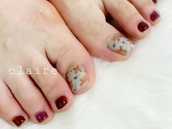 クレール(claire)/フット定額トレンドアート¥6600