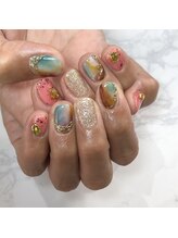 ネイルサイン ラフラフ(NAIL SIGN ROUGH LOUGH)/ダルメシアンがアクセント！