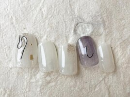 シースルーワイヤーアート¥7200