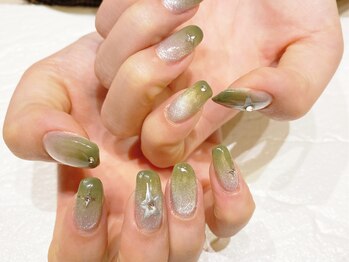 ブレスネイル(brace Nail)/マグネット×グラデーション