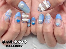 ネイルマフィア 原宿(NAIL MAFIA)/りぼんネイル/ワンホン/韓国