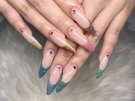 長さだし◆フラッシュフレンチ