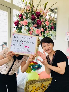 痩身サロンなのは/むくみがとれて体も心も軽いです