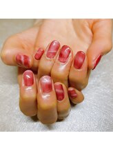 エステアンドネイルサロン ラフィネル(Raffinelle)/水光マグネットネイル