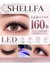 【10月限定】高持続★LEDフラットラッシュ 160本 ¥7,070