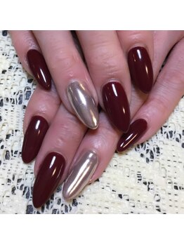 プライベートサロンアリュール(Private Salon Allure)/ミラーネイル1本200円