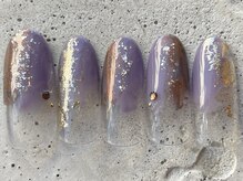 フリークネイル(FREAK Nail)/くすみパープルクリア ¥6500