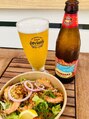 ニコリ(nicori) 美味しい食事と冷えたビールでパワーチャージ♪