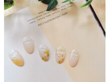 メイリーネイル(Maylie Nail)/定額デザイン　ドライフラワー