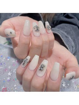 クイーンズビューティーサロン 新宿本店(Queen's beauty salon)/チップ長さ出し定額コース