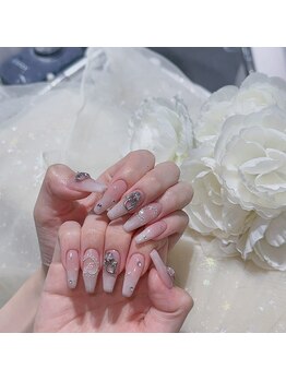 クイーンズビューティーサロン 新宿本店(Queen's beauty salon)/チップ長さだしやりつけ放題