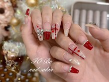 ネイルサロン トゥービー 御徒町上野(To Be)/チェックネイル