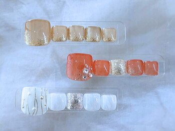 トータルビューティーサロンココカラ(KOKOKARA)/フットサンプルコースa ¥9900